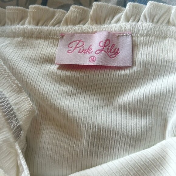 Pink Lily bodysuit NWOT - Picture 4 of 5